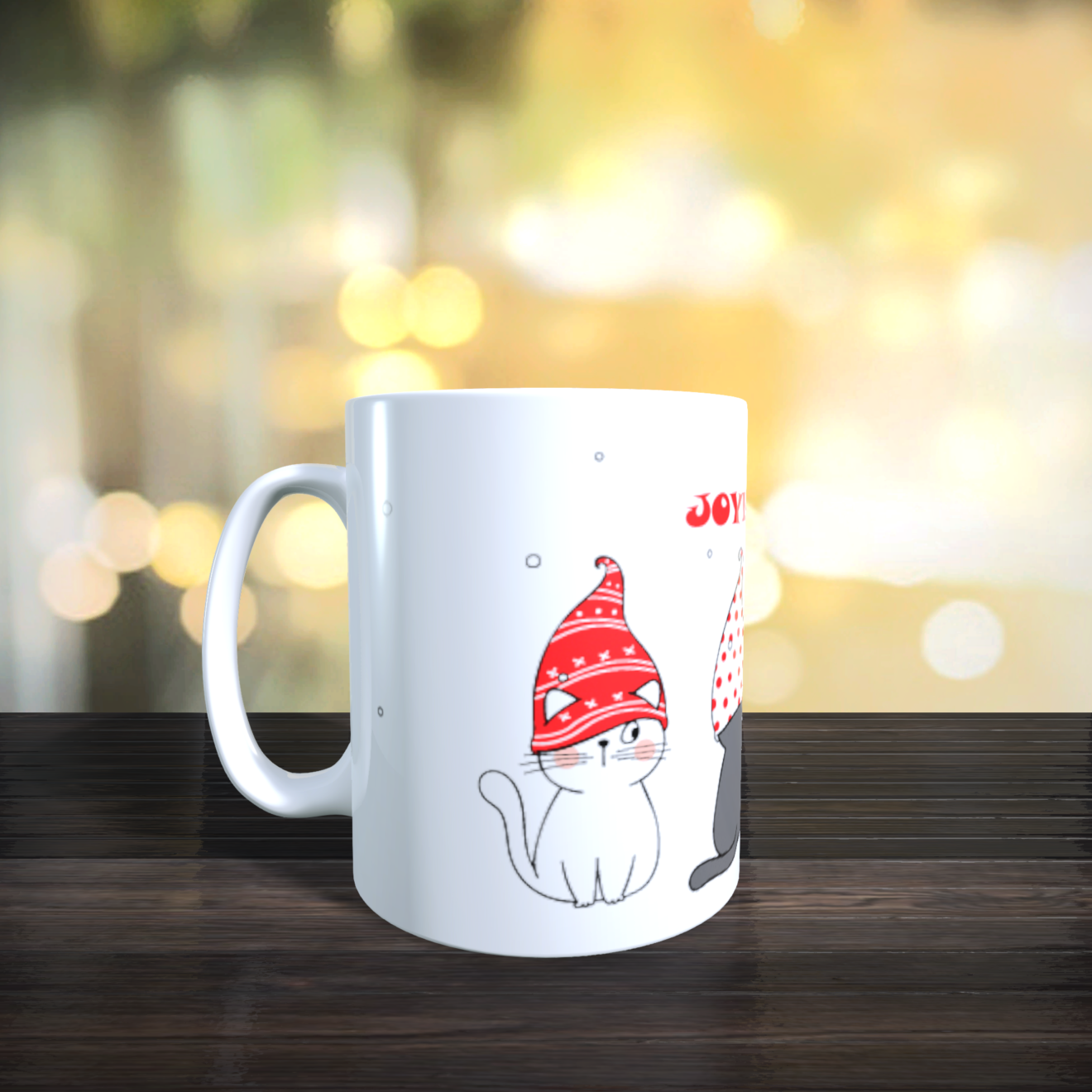 2021 2022 noel 4 chats rouge Right