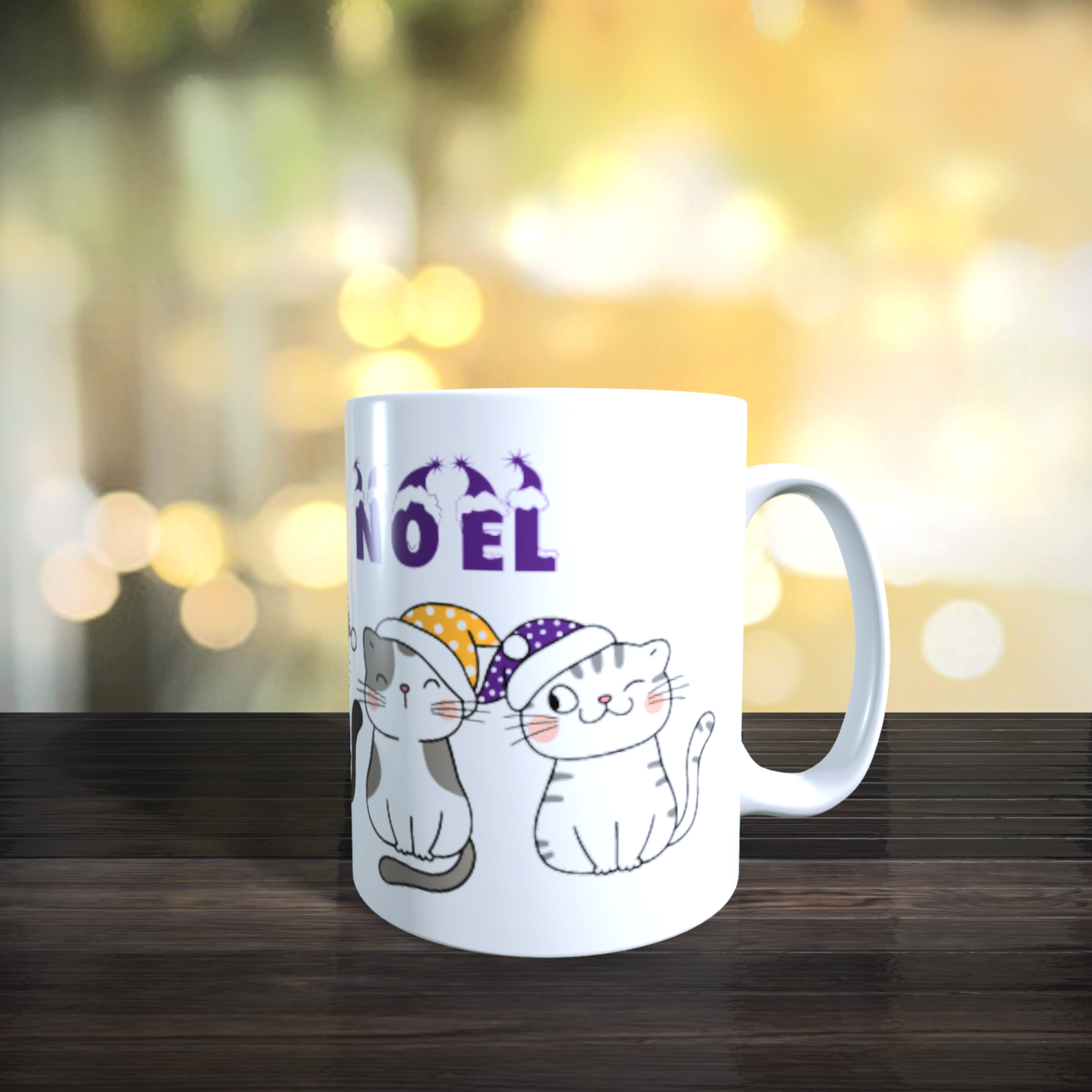 2021 2022 noel 5 chats mauve Left