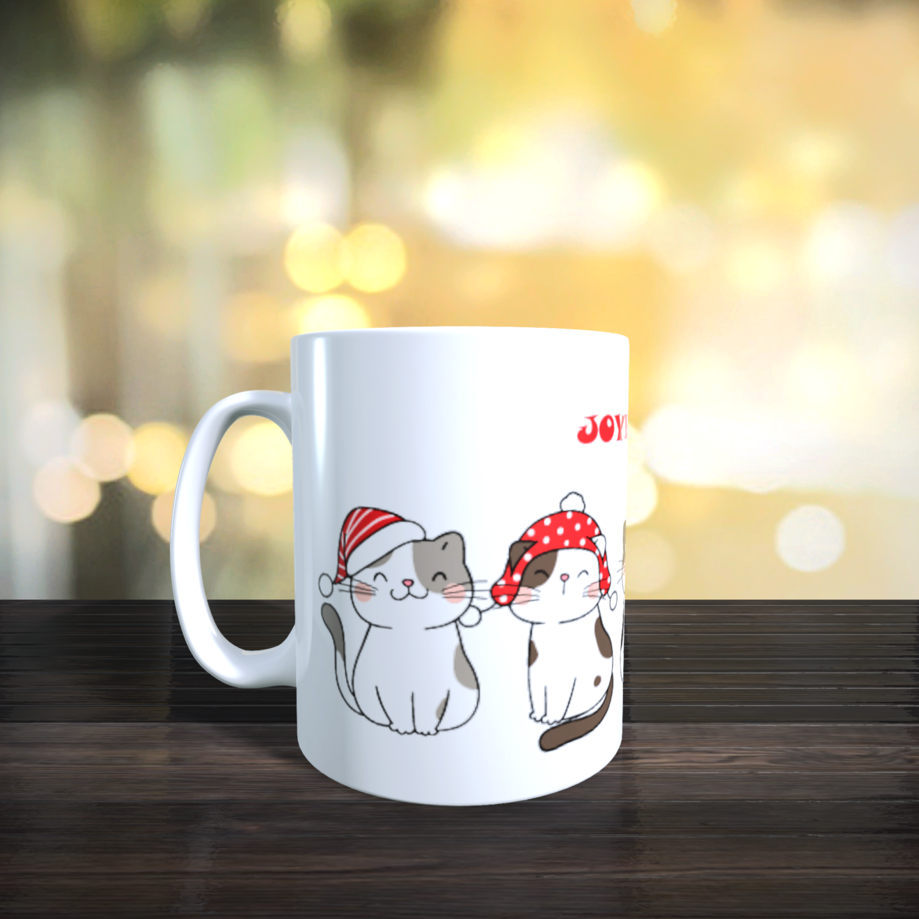 2021 2022 noel 5 chats rouge Right