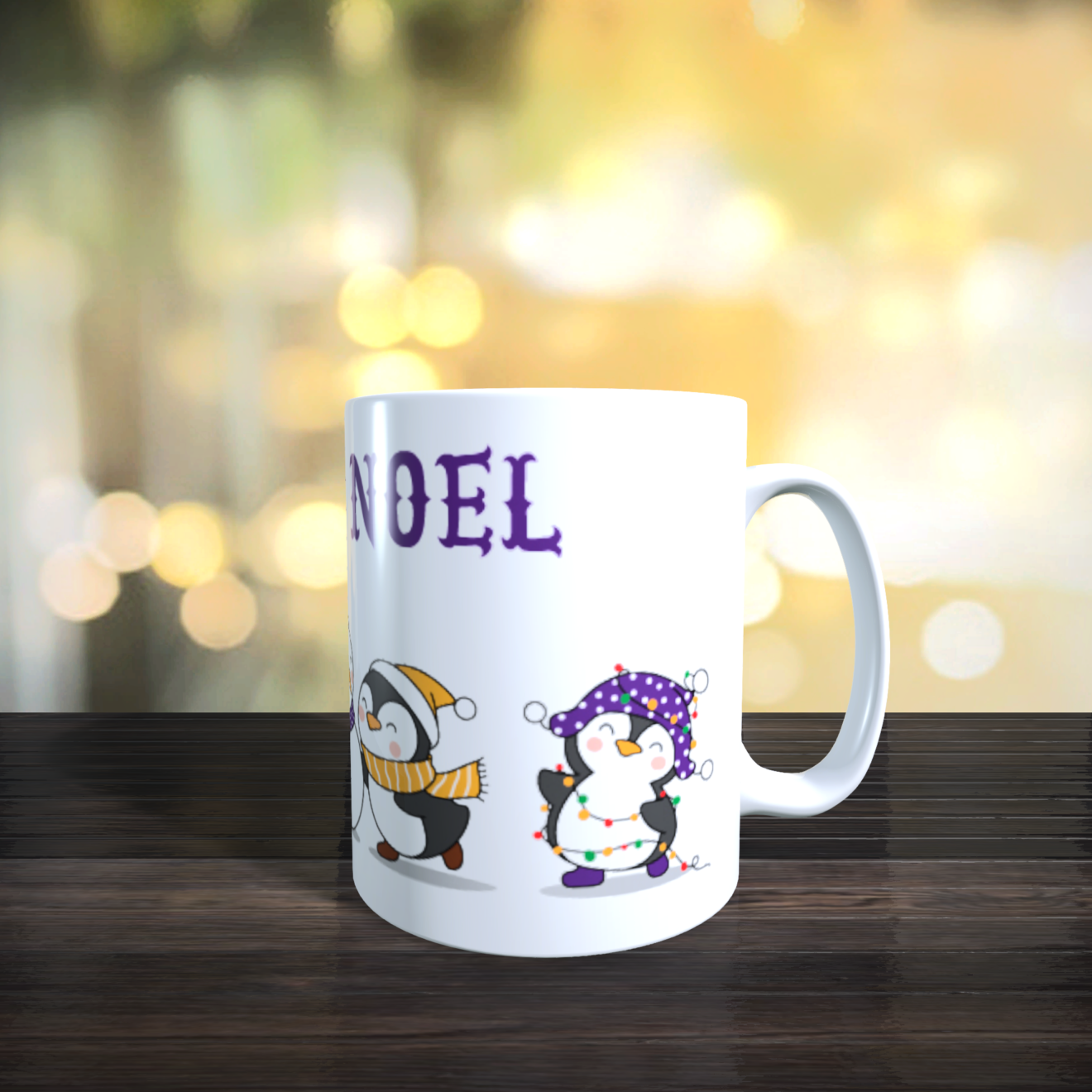 2021 2022 noel pingouin mauve Left