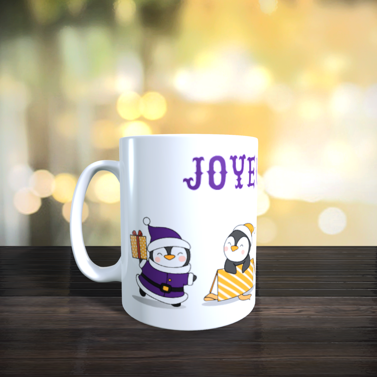 2021 2022 noel pingouin mauve Right