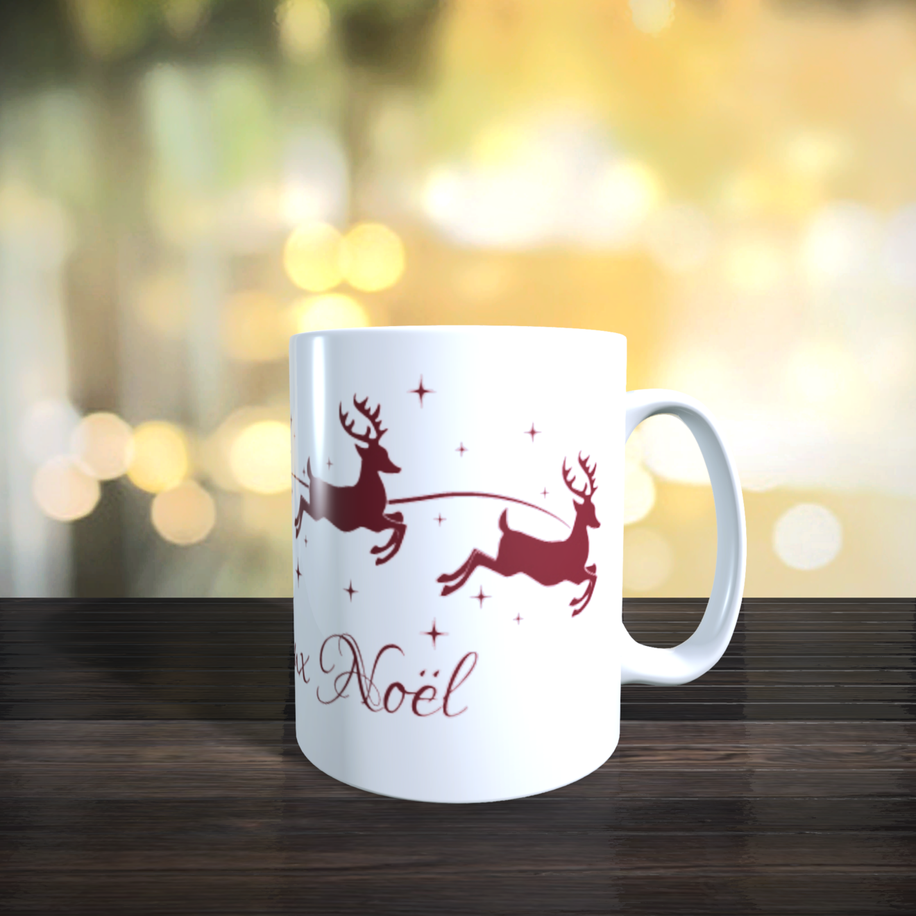 2021 2022 noel traineau rouge Left