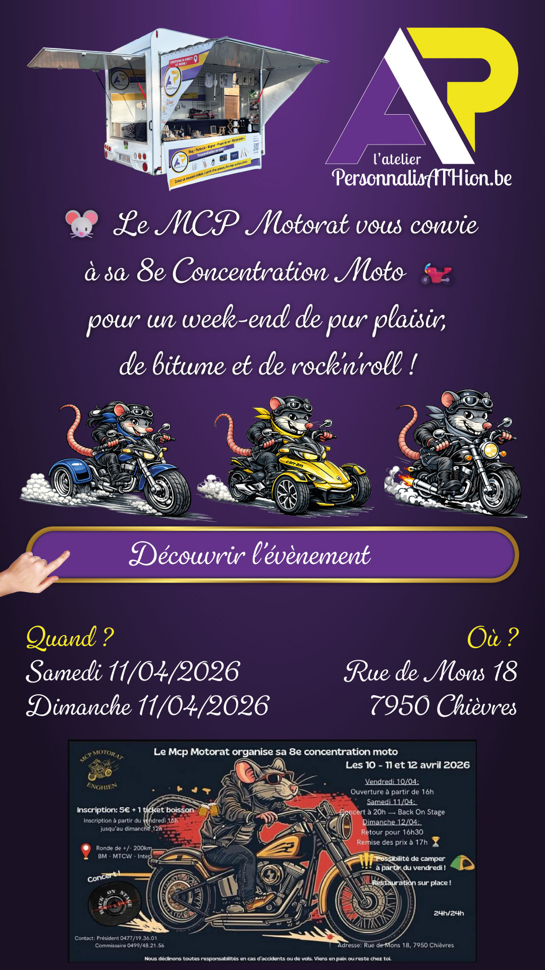 personnalisathion motorat gsm