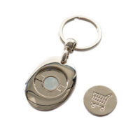 S 9085 MT100 porte cles metal rond jeton 2