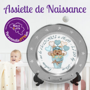 Assiette Métallique (15 ou 25 cm)