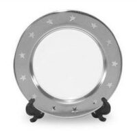 assiette metallique 15cm