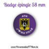 badge 58mm 2025 blason ath