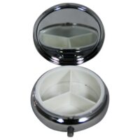 boite pilule ronde argent 2