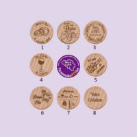 bouchon de bouteille de vin grave en bois et silicone tailles personnalisathion