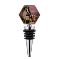 bouchon pour bouteille de vin hexagonal
