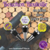 bouchon vin metal personnalisathion