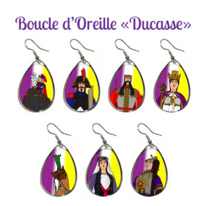 boucle d oreille personnalisathion ducasse ath