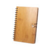 cahier couverture bambou