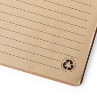 cahier couverture bambou recycle