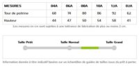 guide des tailles