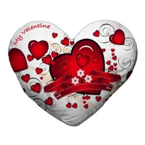 housse coussin coeur blanc 1