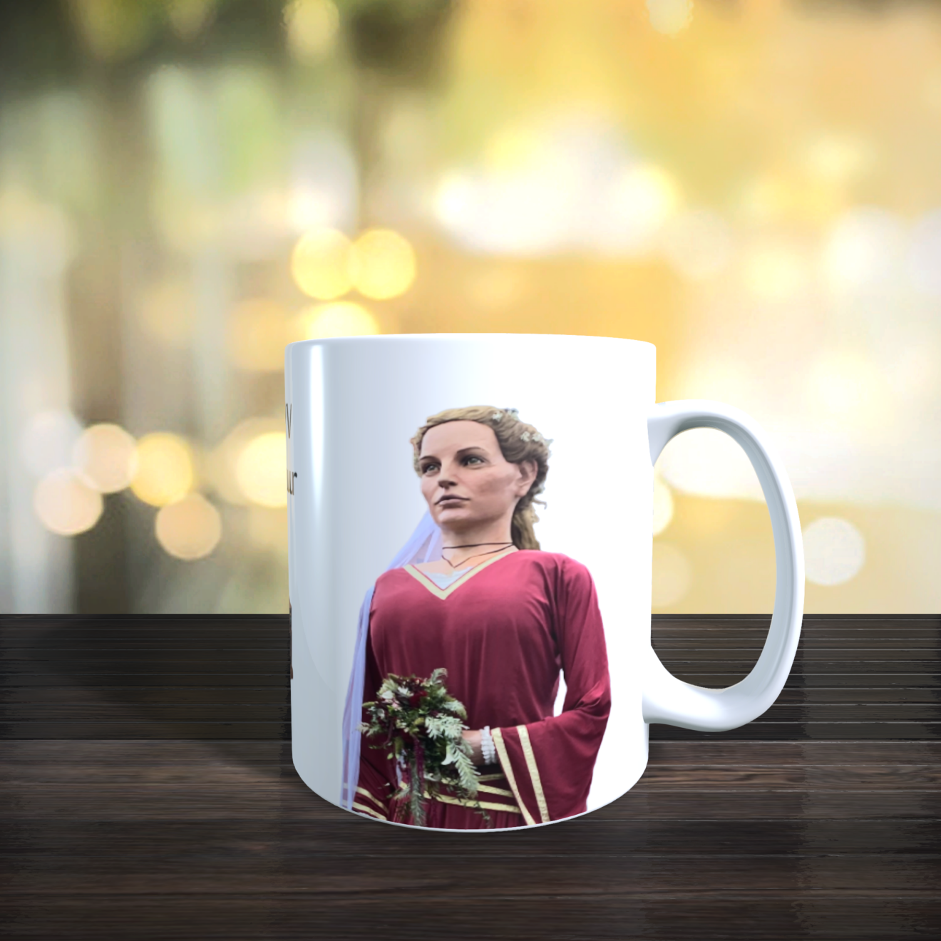 mug baudouin iv alix de namur personnalisathion Back