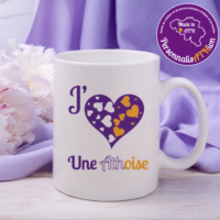 mug ceramique j aime une athoise