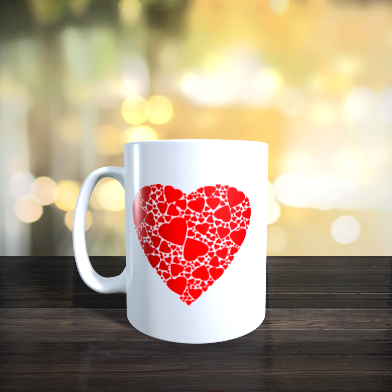 mug je taime plus que trois fois mille Right