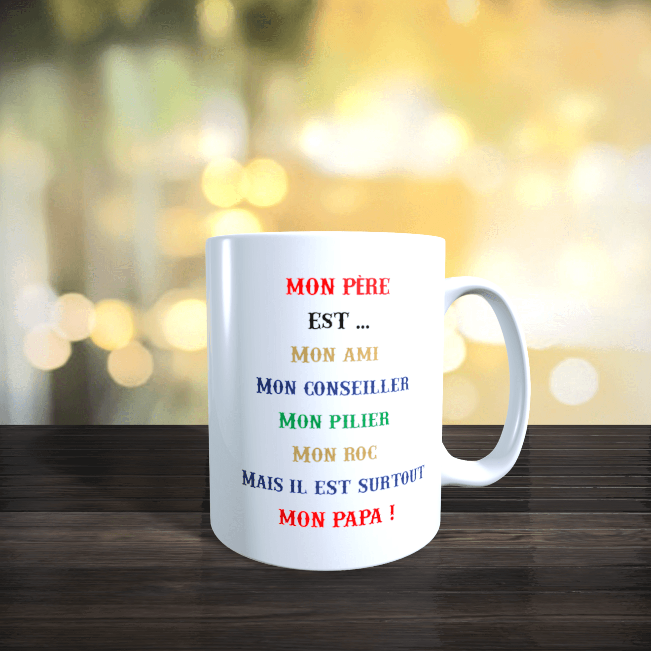 mug mon pere mon papa Left