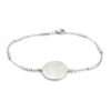 p 7808 bracelet chaine charm rond