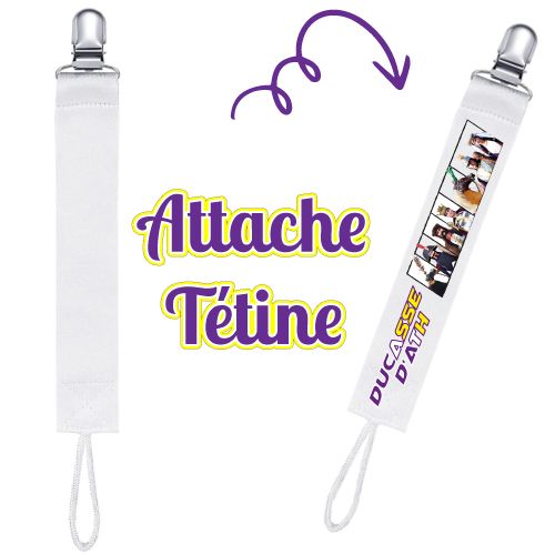 personnalisathion attache tetine ducasse D ath 2025