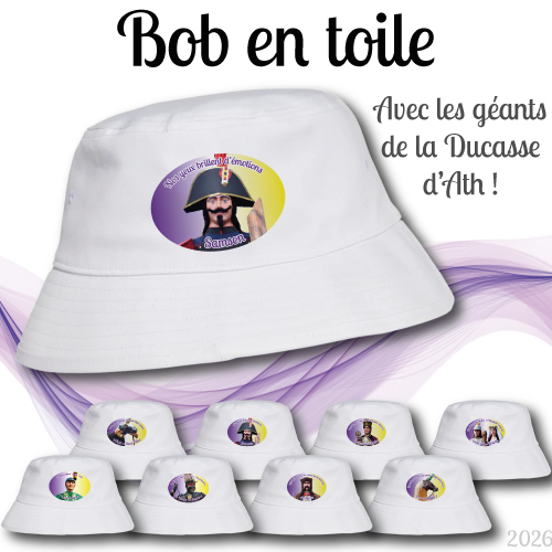 personnalisathion bob en toile Samson 2026