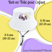 personnalisathion bob en toile enfant 2026 goliath
