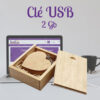 personnalisathion cles usb coeur 2gb boite