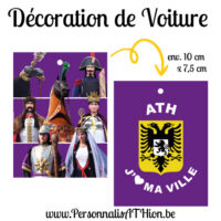 personnalisathion decoration voiture feutre ducasse ath 7 geants photos