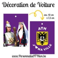 personnalisathion decoration voiture feutre goliath