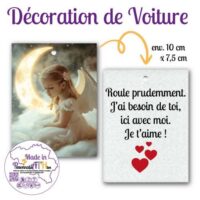 personnalisathion decoration voiture feutre photo