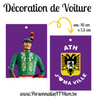 personnalisathion decoration voiture feutre tirant