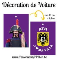 personnalisathion decoration voiture feutre. samson