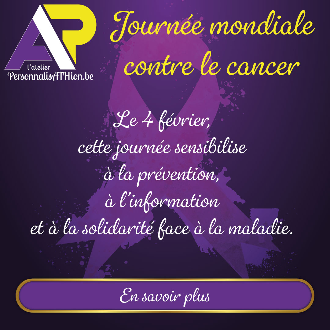 personnalisathion journee mondiale contre le cancer