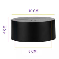 personnalisathion lampe led socle dimenssions 1