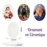 personnalisathion ornement ceramique