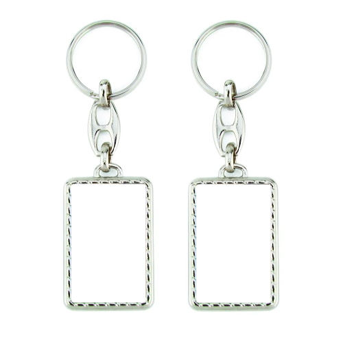 personnalisathion porte cle rectangulaire mg 40