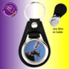 personnalisathion porte cles metal cuir 113c01 aigle a deux tetes