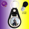 personnalisathion porte cles metal cuir 113c01 samson