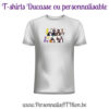 personnalisathion tshirt blanc 7 geants photos