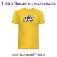 personnalisathion tshirt gold 7 geants photos