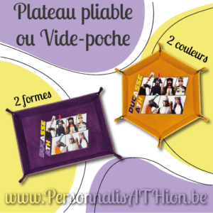 personnalisathion vide poche plateau jeux ducasse ath geants