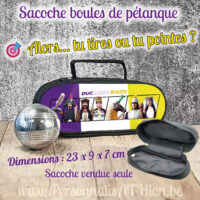 personnalisation sacoche petanque 7 geants ducasse ath