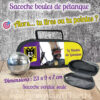 personnalisation sacoche petanque diable