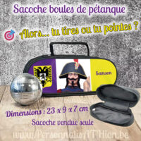 personnalisation sacoche petanque samson