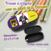 personnalisation trousse crayon samson