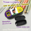 personnalisation trousse crayon tirant ancien