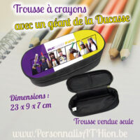 personnalisation trousse crayons 7geants ducasse ath