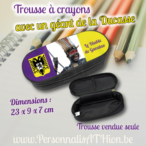 personnalisation trousse crayons diable gavatao